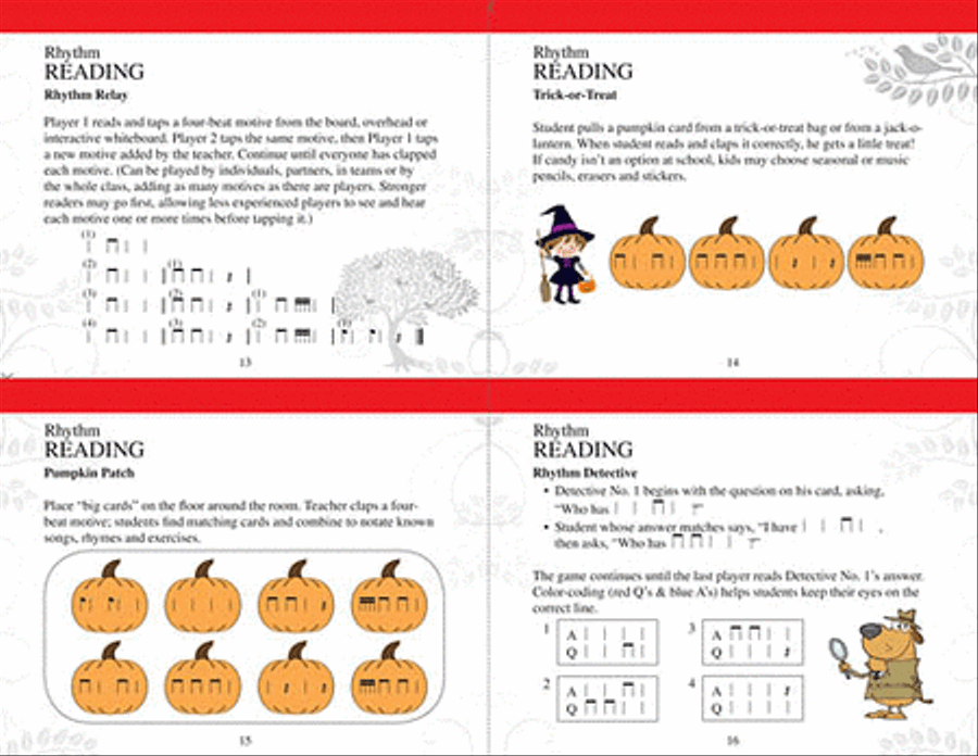 First, We Sing! Activity Cards Choir scores gallery preview page 3