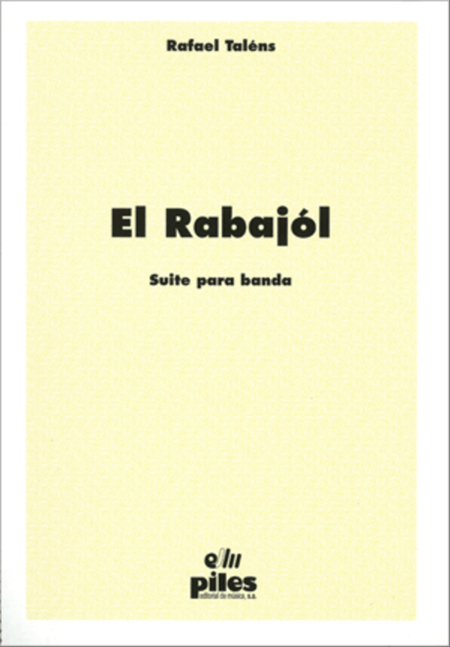 El Rabajol Concert Band scores gallery preview page 1