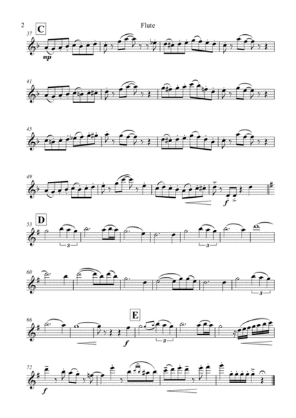 Amazing Grace Goes Latin! (Wind Quintet) - Set of Parts [x5]
