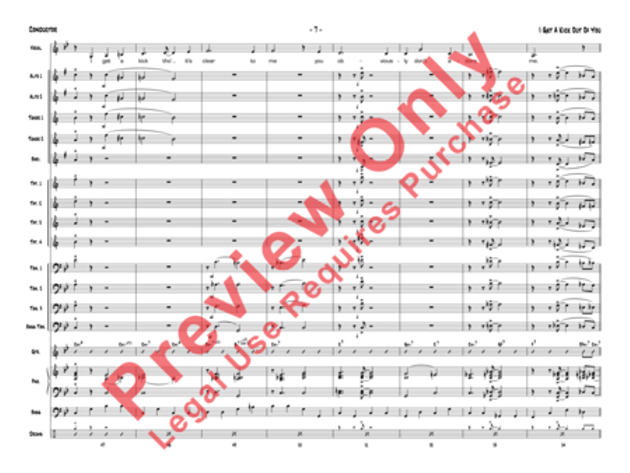 I Get a Kick Out of You Jazz Ensemble scores gallery preview page 10