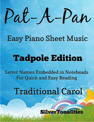 Pat a Pan In G Minor Easy Piano Sheet Music 2nd Edition