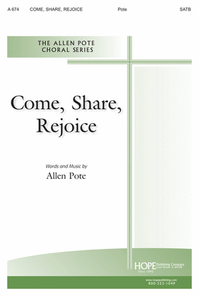 Book cover for Come, Share, Rejoice