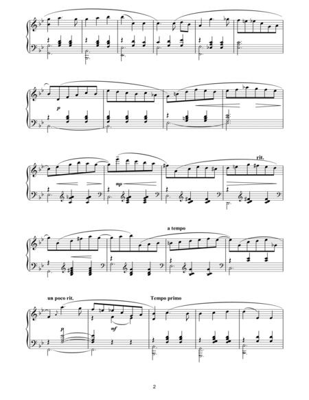 from the 3rd Movement, Piano Quartet in Eb Major