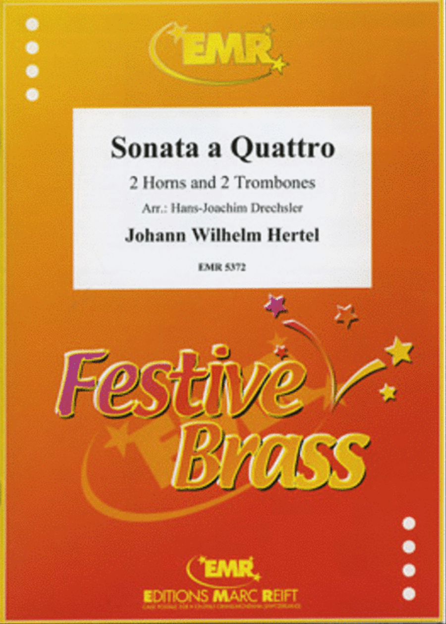 Sonata a Quattro Brass Ensemble scores gallery preview page 1