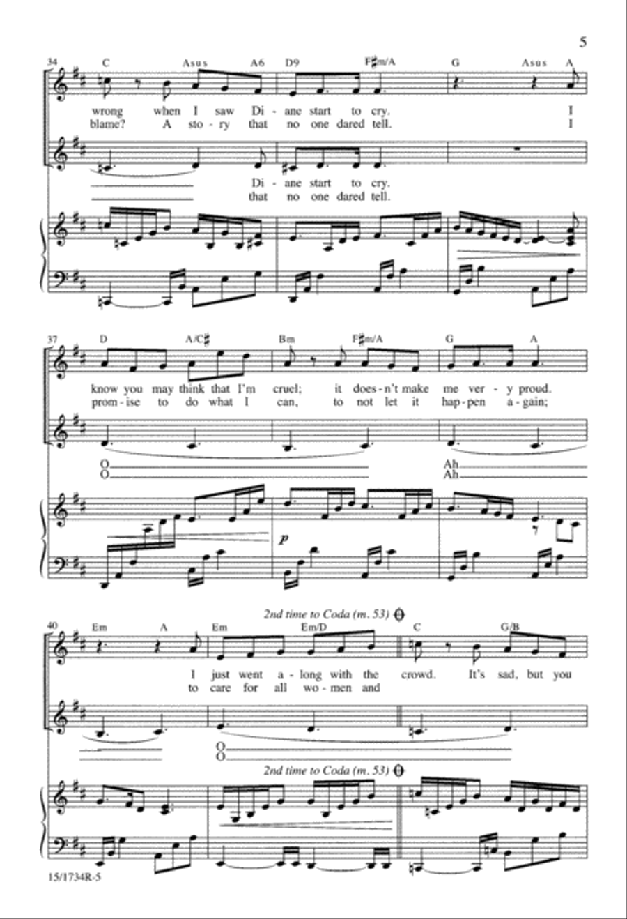Courage 2-Part scores gallery preview page 5