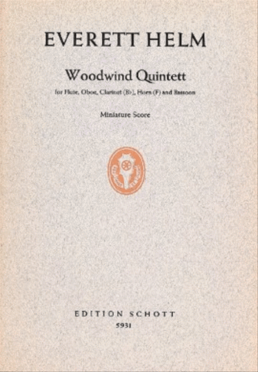 Wind Quintet Woodwind Quintet scores gallery preview page 1