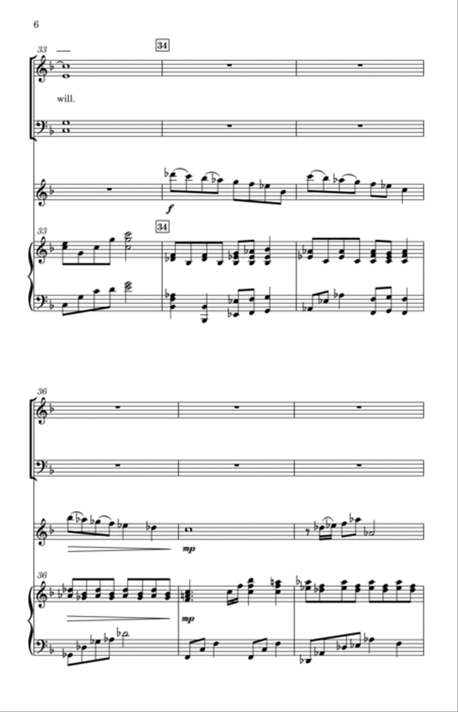 Let It Be Christ (SATB) 4-Part scores gallery preview page 6