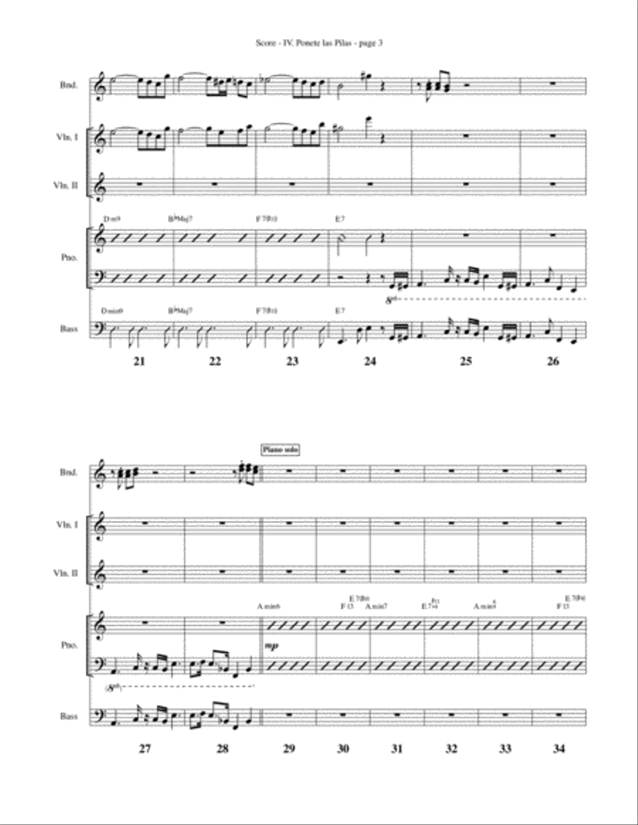 Ponete las pilas Small Ensemble scores gallery preview page 3