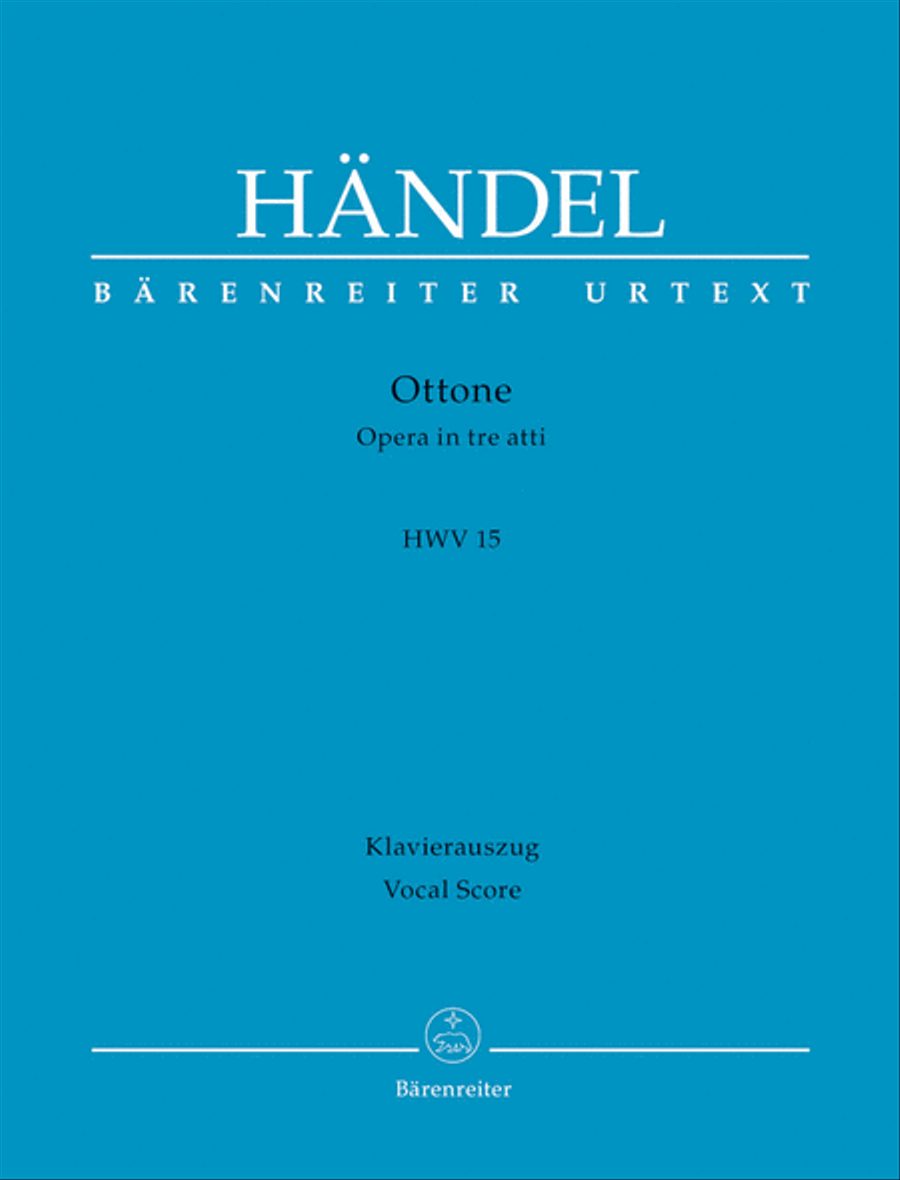 Ottone HWV 15 Bassoon scores gallery preview page 1