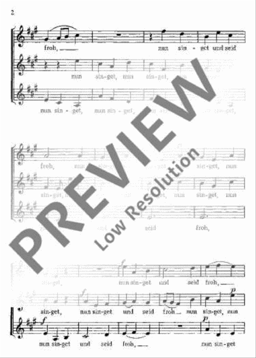 In dulci jubilo SMezA scores gallery preview page 3
