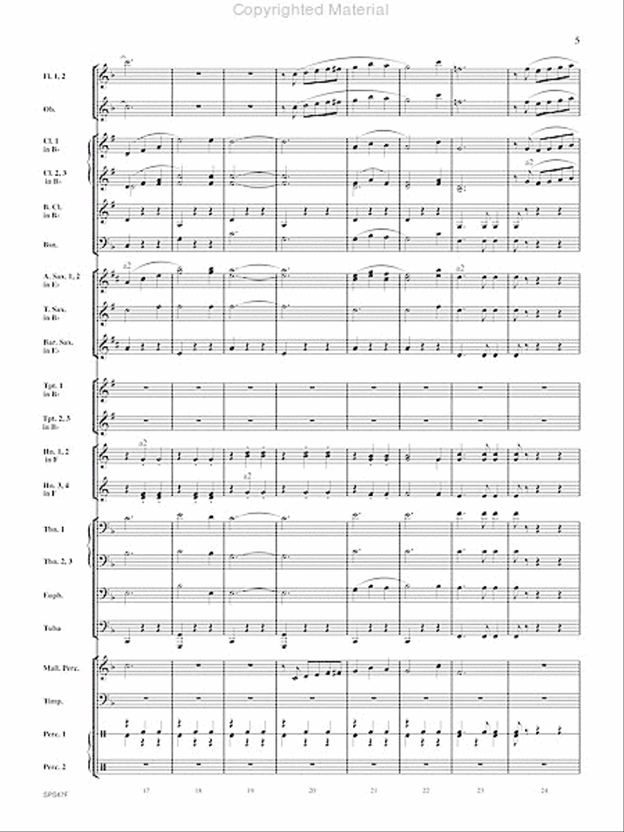 Polaska Przeplatanka Polaska Przeplatanka Concert Band scores gallery preview page 6