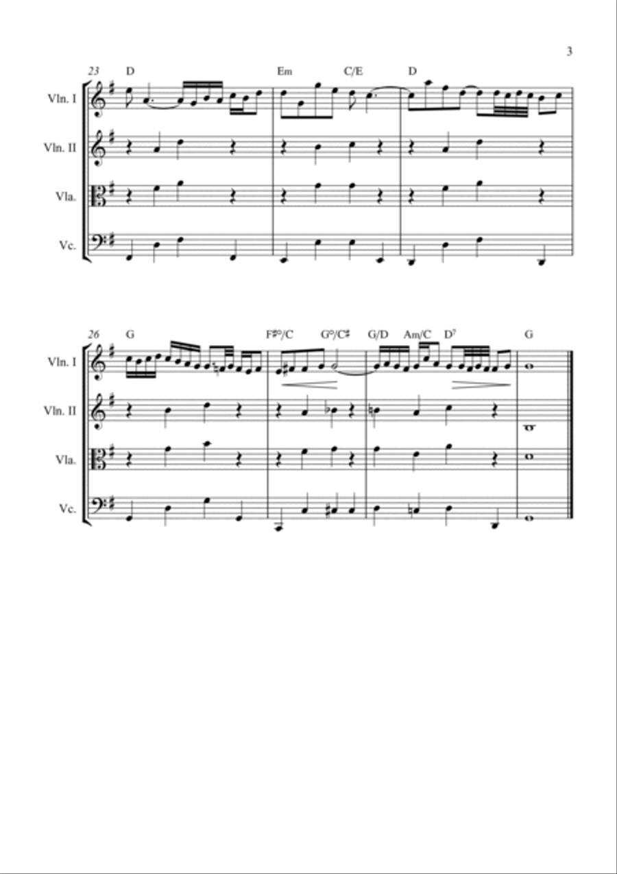 Arioso String Quartet scores gallery preview page 3