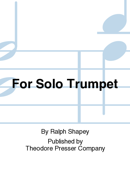 For Solo Trumpet
