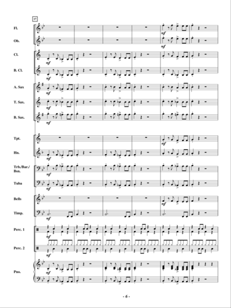 This Old Dude Concert Band scores gallery preview page 5