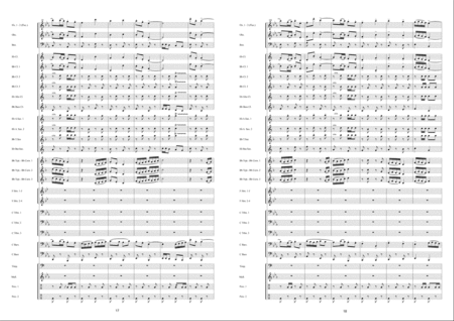 Panache ! Concert Band scores gallery preview page 10
