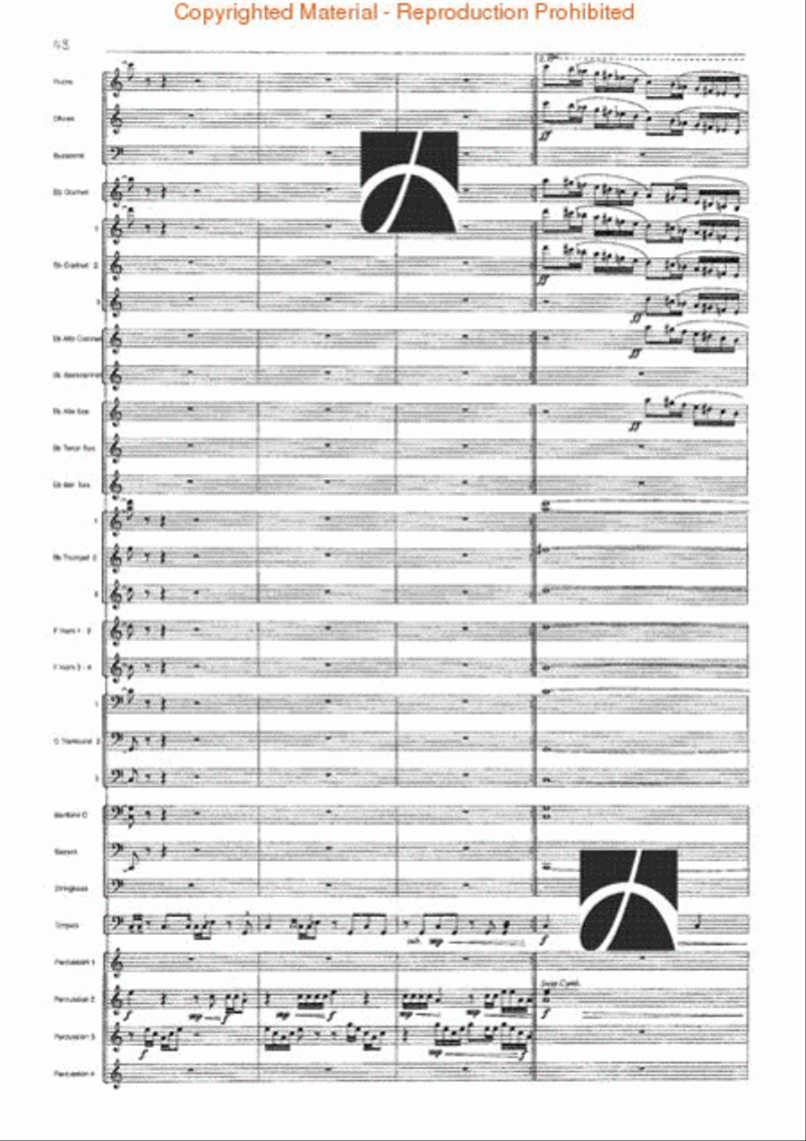 Spartacus Spartacus Concert Band scores gallery preview page 49