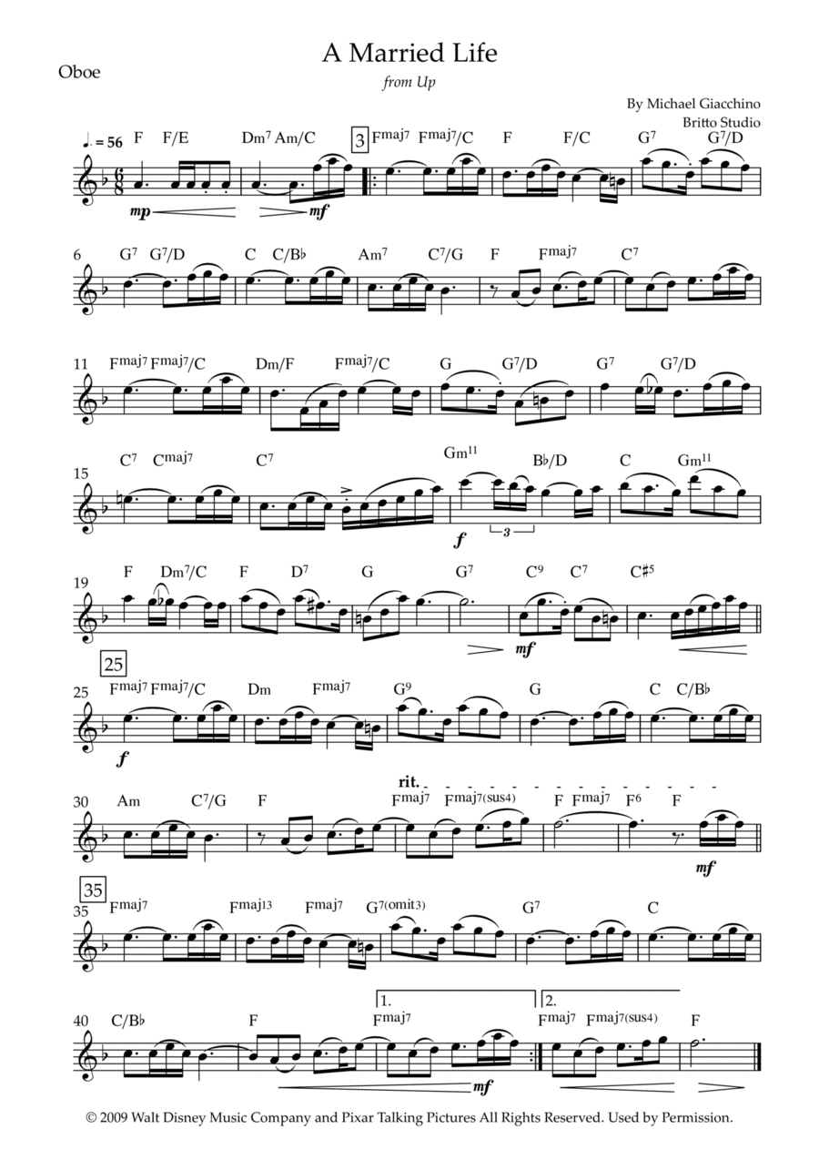 Oboe music hot sale