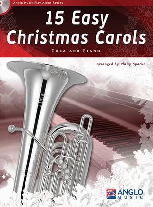 Book cover for 15 Easy Christmas Carols