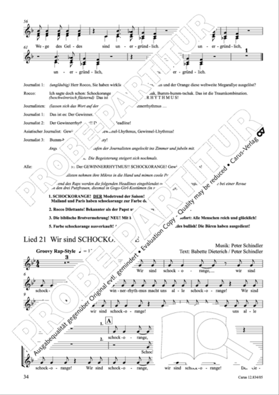 Schockorange Choir scores gallery preview page 35
