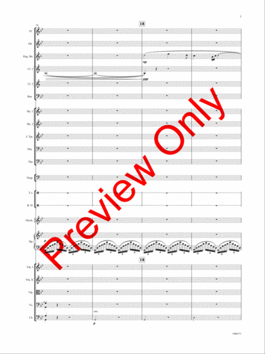 Anishinaabeg Rhapsody Orchestra scores gallery preview page 6