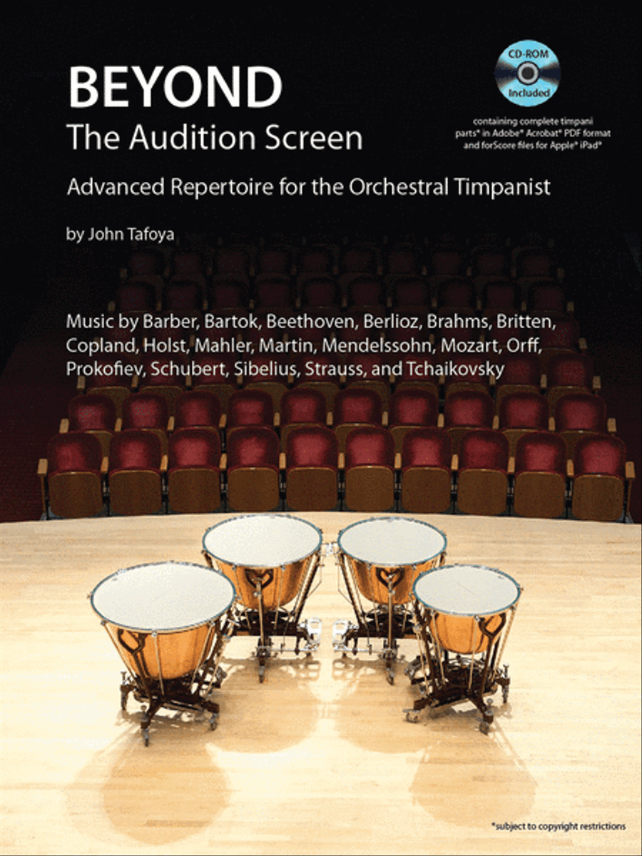 Beyond the Audition Screen Percussion scores gallery preview page 1