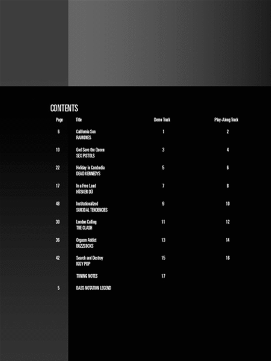 Punk Classics CD scores gallery preview page 2