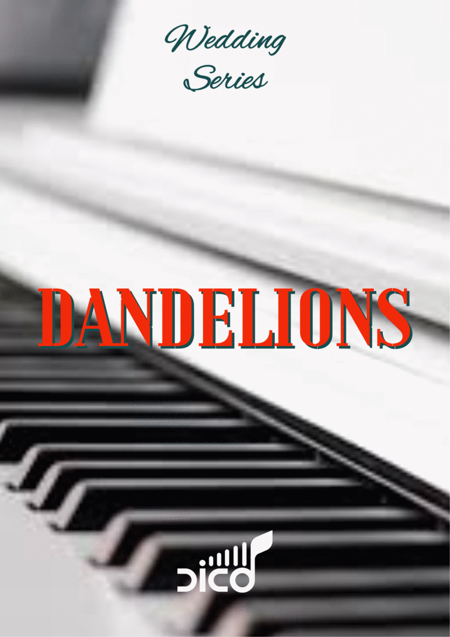 Dandelions B-Flat Clarinet scores gallery preview page 1