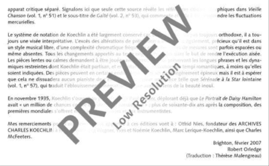 Le Portrait de Daisy Hamilton Piano Solo scores gallery preview page 14