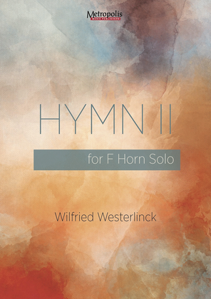 Book cover for Hymn II for Horn Solo