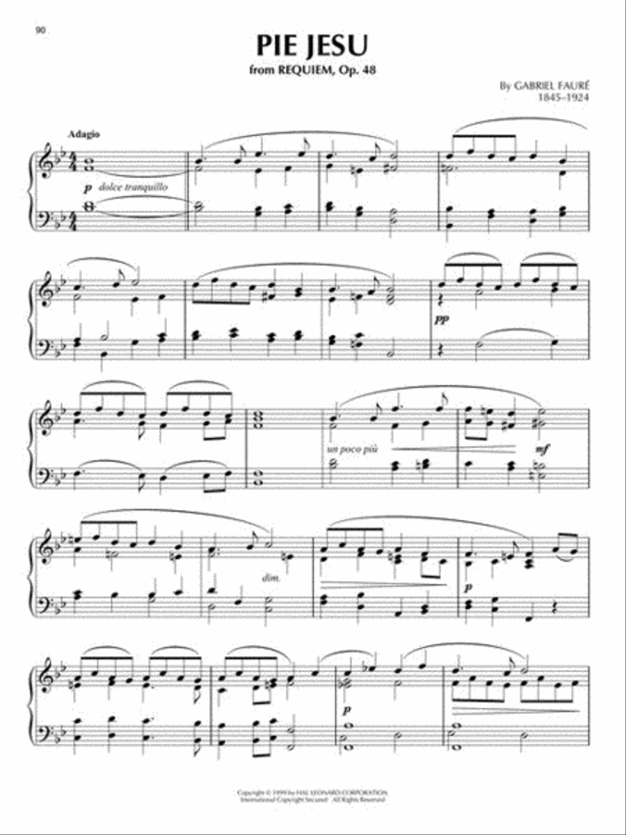 Relaxing Music for Piano Solo Piano Solo scores gallery preview page 6