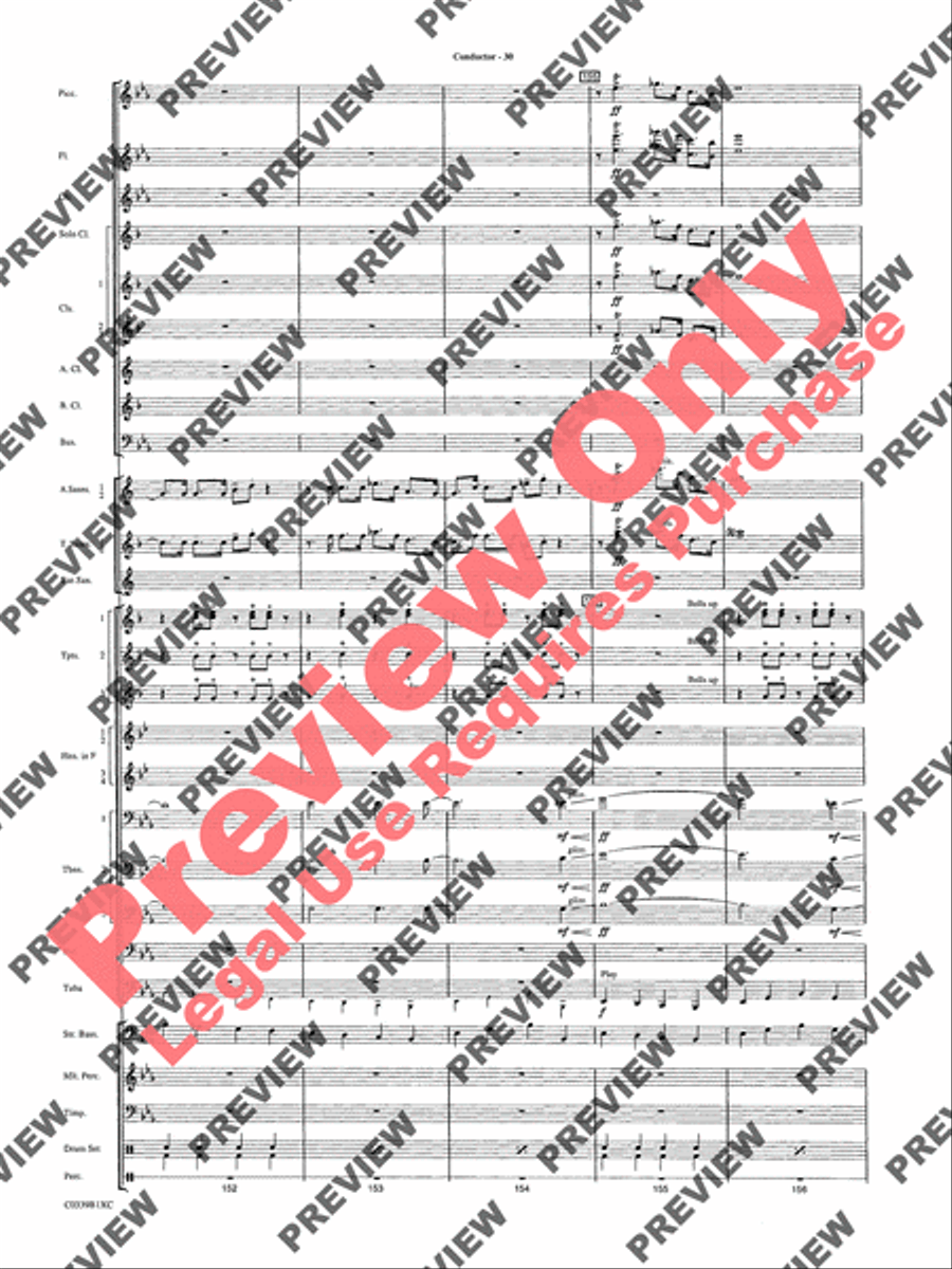 In the Miller Mood Concert Band scores gallery preview page 33
