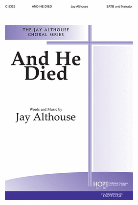 Book cover for And He Died
