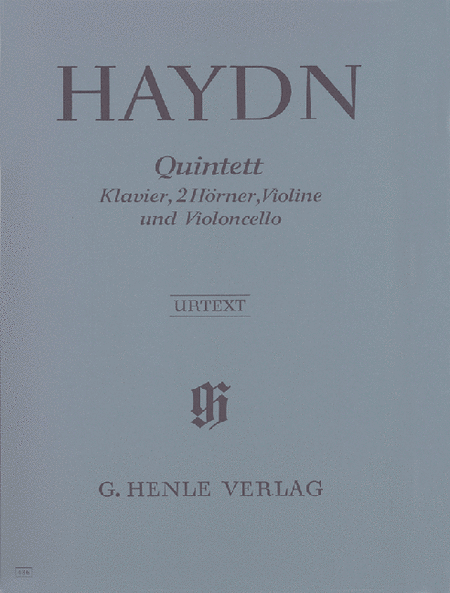 Joseph Haydn: Quintet for Piano, 2 Horns, Violin and Violoncello E flat major Hob. XIV: 1