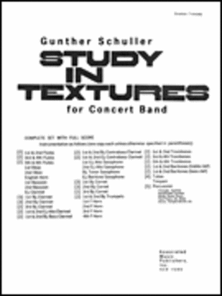 Study In Textures For Band Full Score