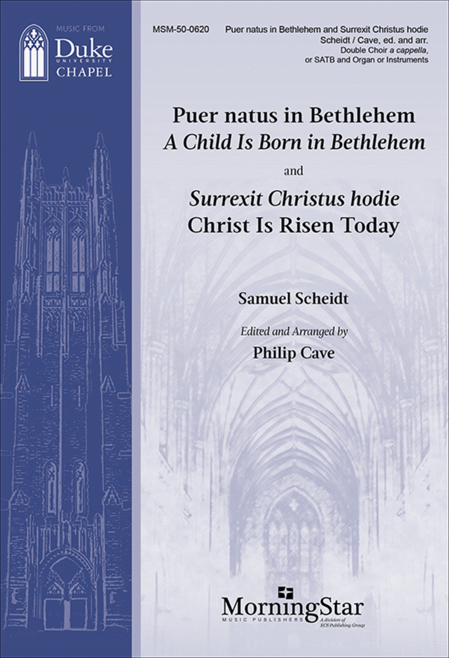 Puer natus in Bethlehem and Surrexit Christus hodie (Choral Score) 4-Part scores gallery preview page 1