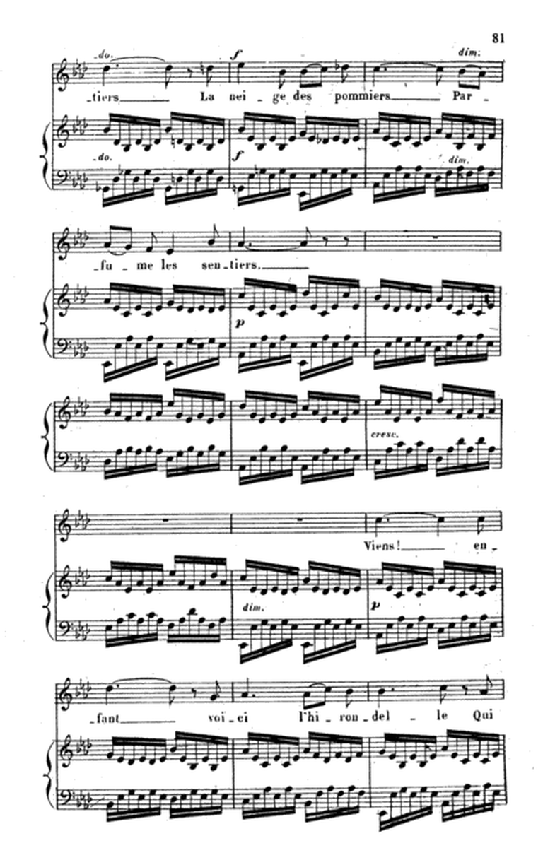 Gounod: Songs, Volume I, Medium Voice (French)