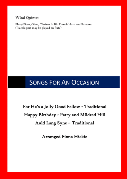 Songs For An Occasion image number null