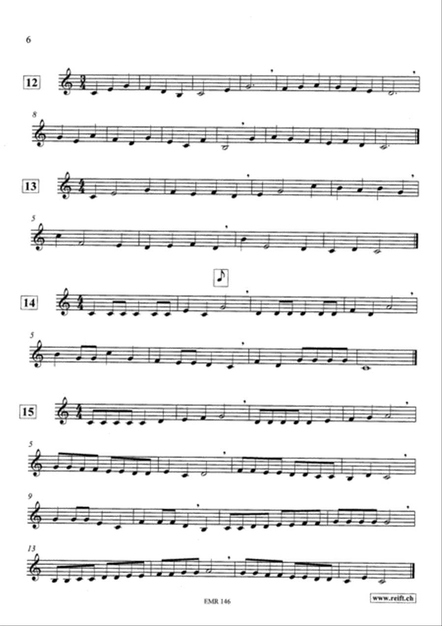 Technical & Melodic Studies Vol. 1 Trumpet scores gallery preview page 6