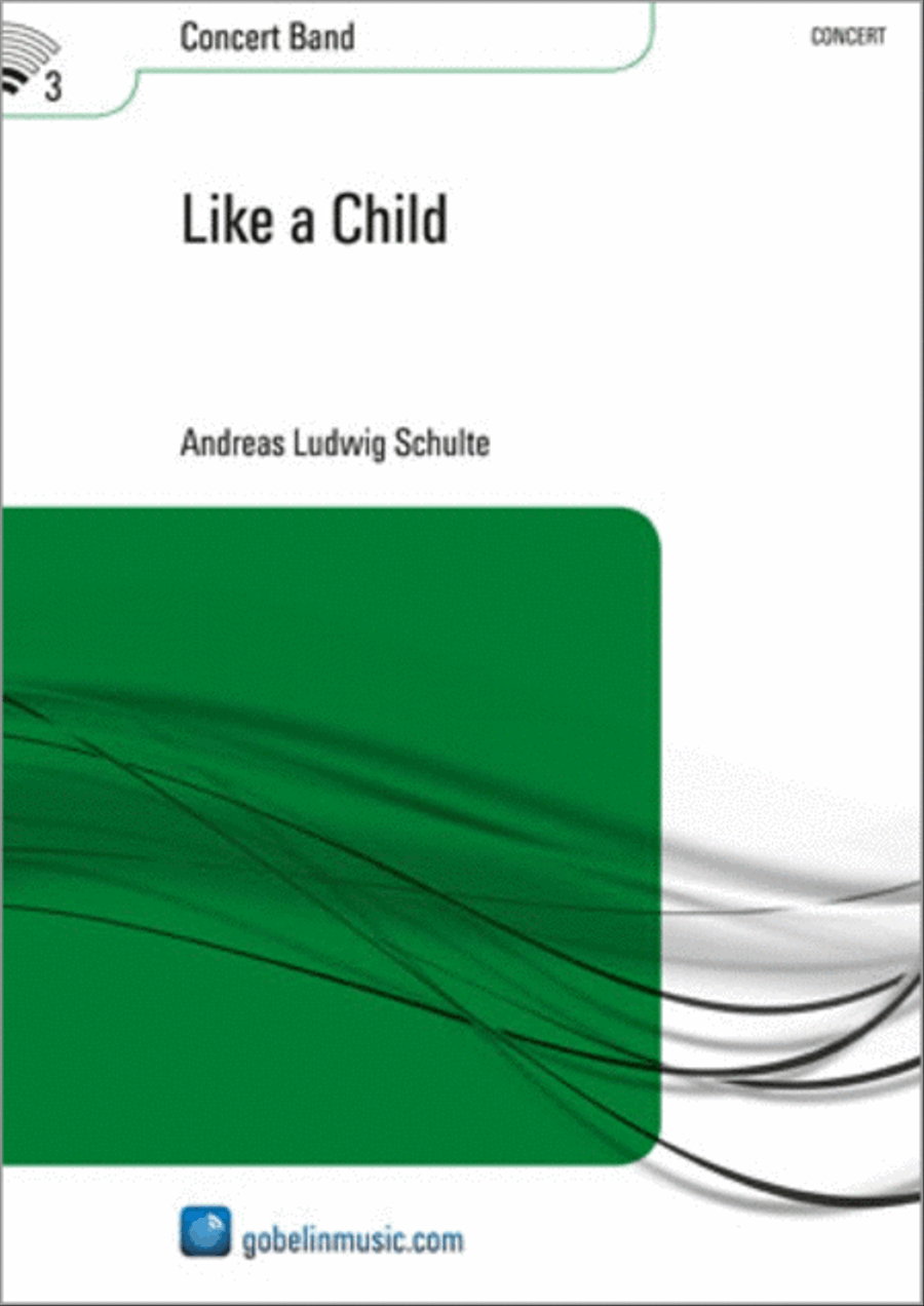 Like a Child Concert Band scores gallery preview page 1