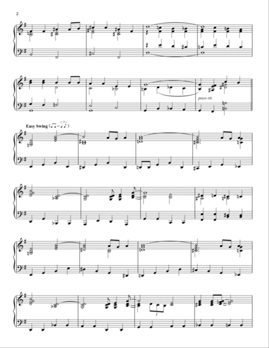 Blue Skies by Irving Berlin Piano Solo Digital Sheet Music Sheet