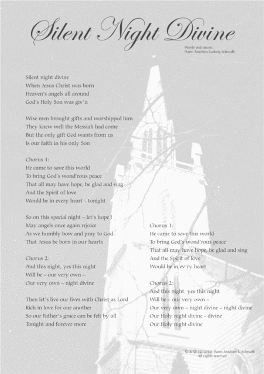 Silent Night Divine Voice scores gallery preview page 2