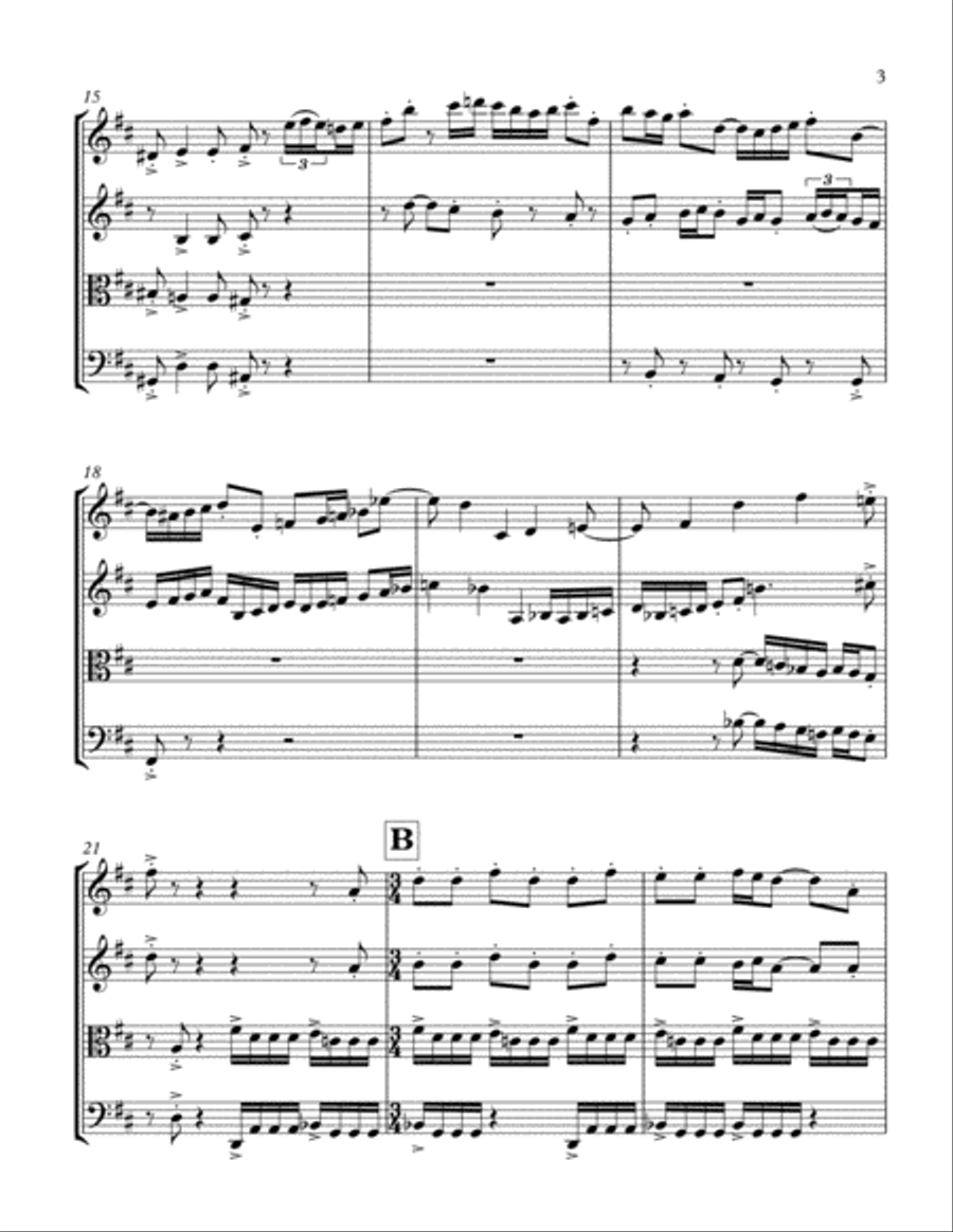 May String Quartet scores gallery preview page 4