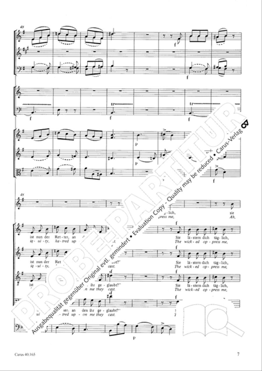 Hor mein Bitten (2 Fassungen) Score scores gallery preview page 18