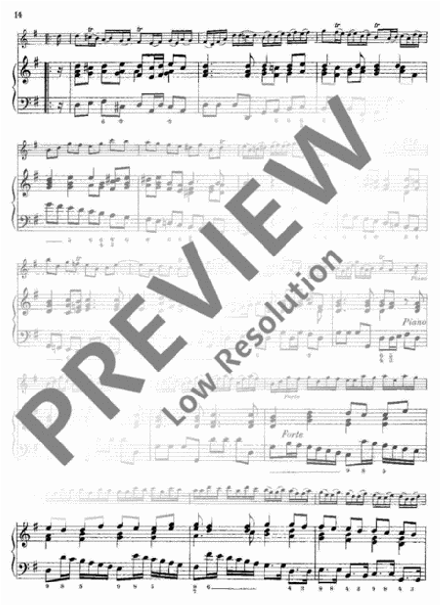 Sonatilles Flute scores gallery preview page 15