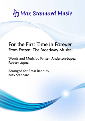Book cover for For The First Time In Forever (broadway Version)