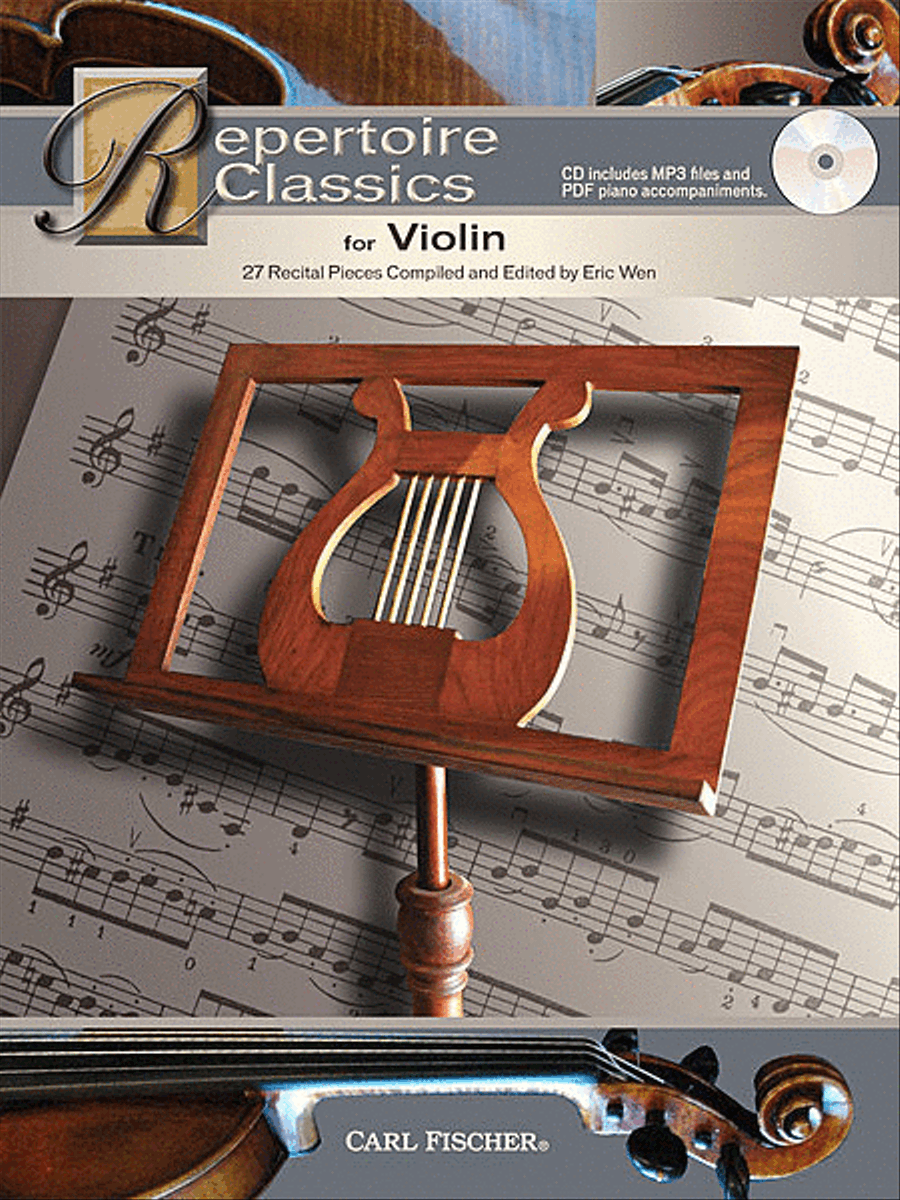 Repertoire Classics for Violin Violin Solo scores gallery preview page 1
