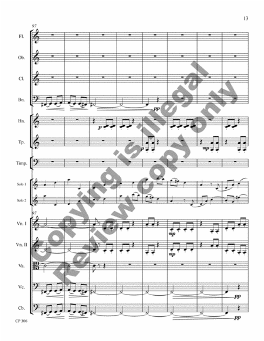 Little Suite Full Orchestra scores gallery preview page 93