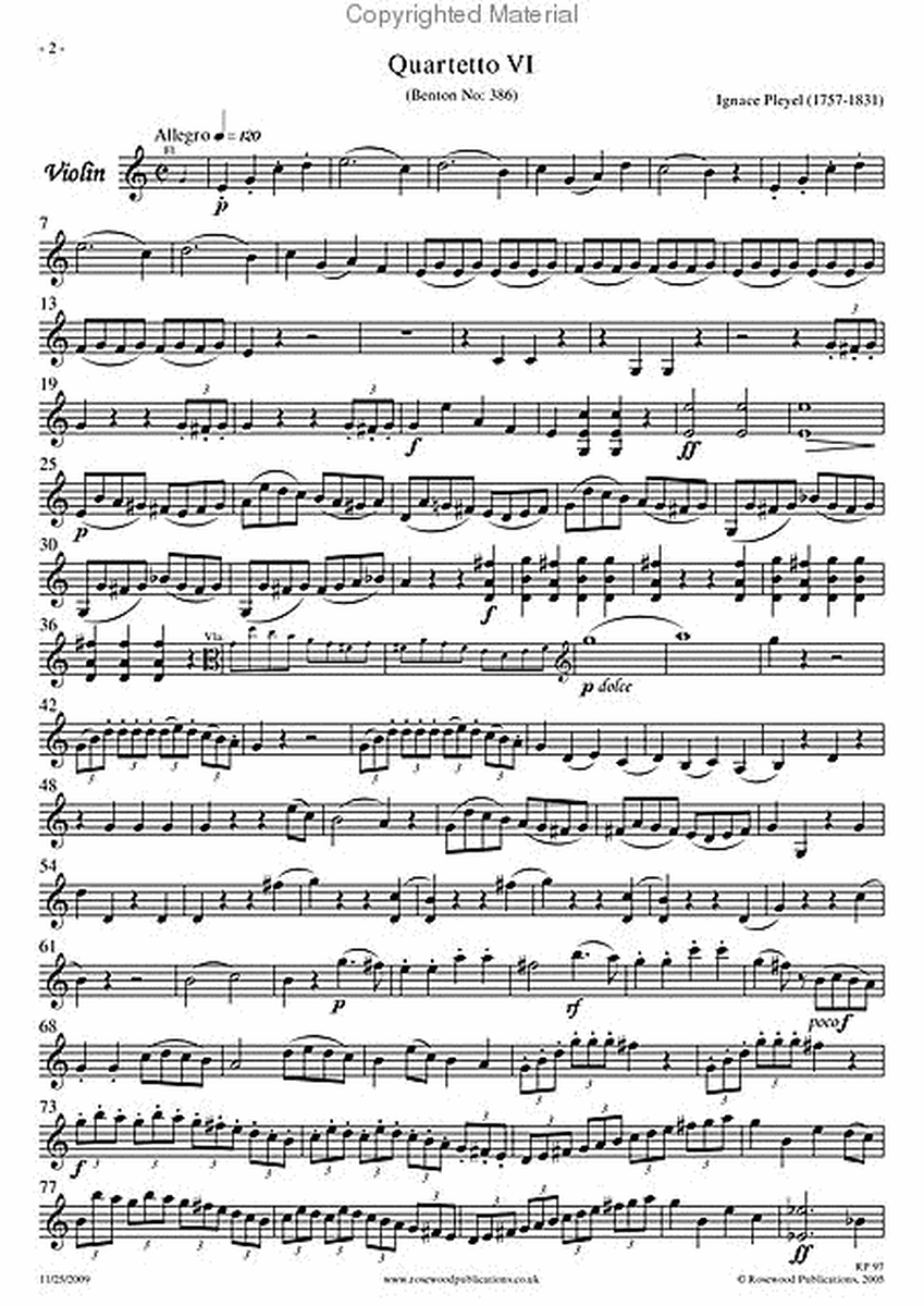 Quartet, Op. 19/6 image number null