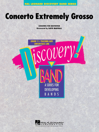 Book cover for Concerto Extremely Grosso