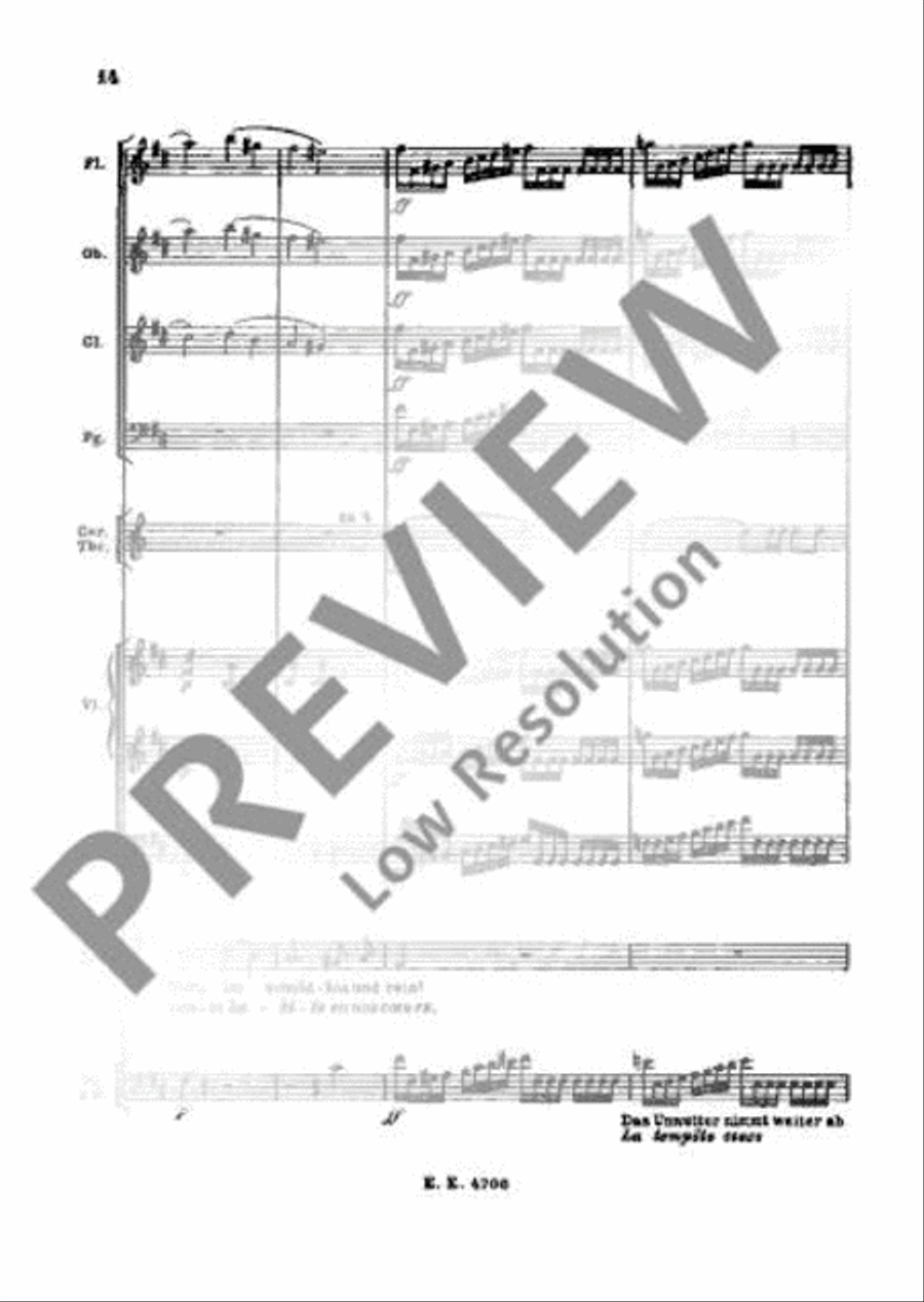 Iphigenie auf Tauris Choir scores gallery preview page 19